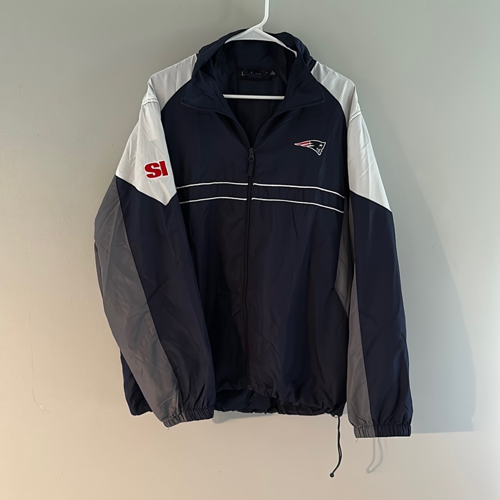 Sports Illustrated New England Patriots wind breaker